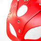 BDSM face mask red