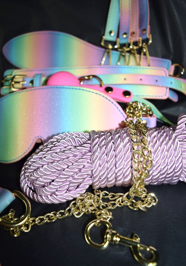 sparkling set rainbow for bondage